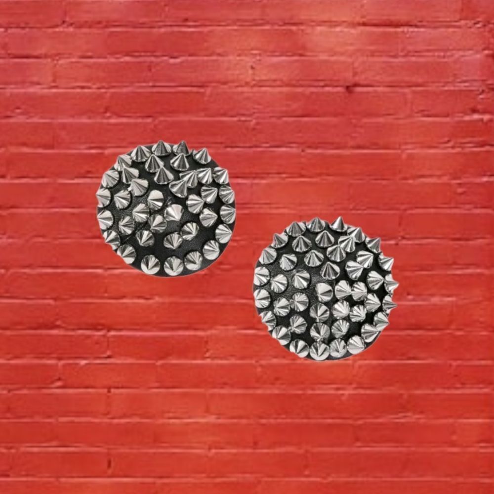 Spiked Studded Nipple Covers One Size
